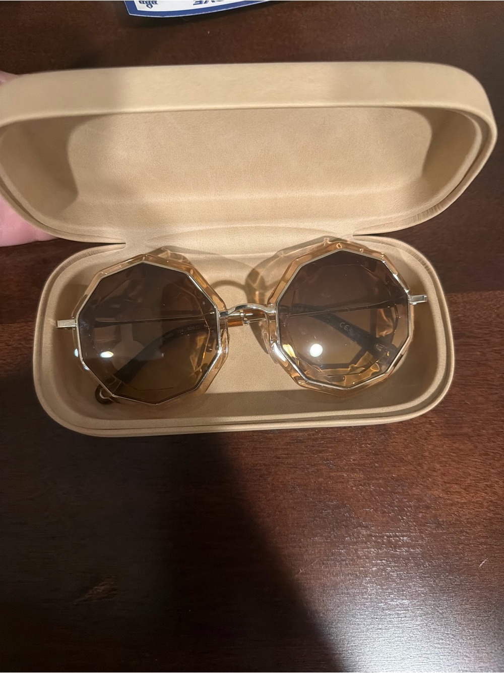 Chloe Rosie faceted CE160S sunglasses